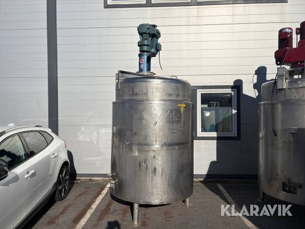 Beredningtank / blandningstank John Sjö 2 kubik