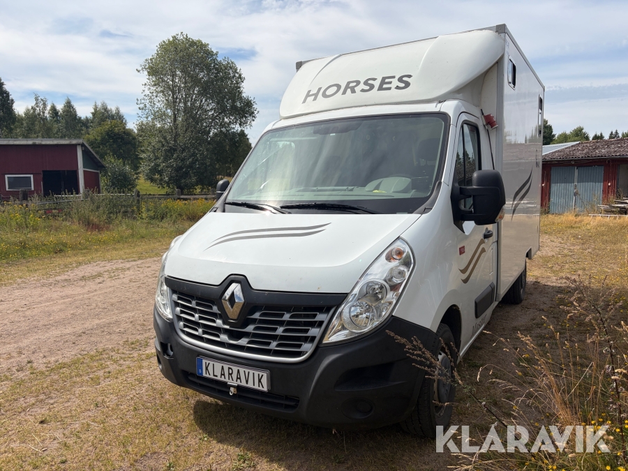 Hästlastbil Renault Master