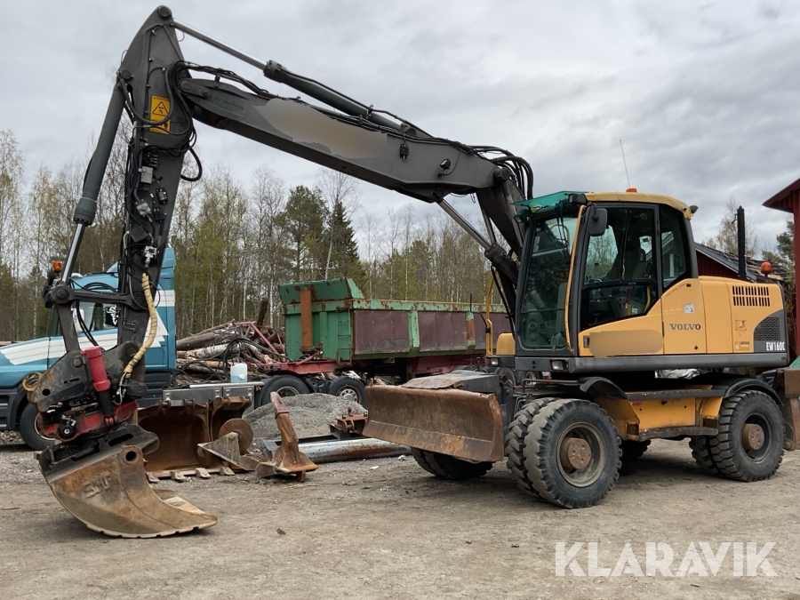 Hjulgrävare Volvo EW160C