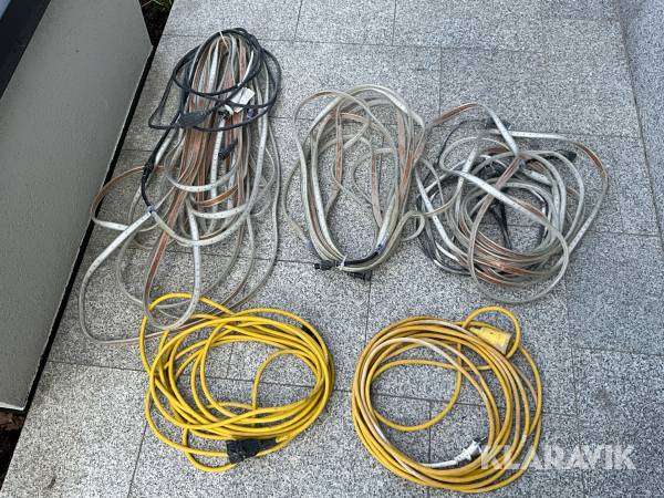 Ledslingor 3st med kabel