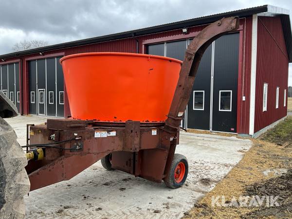 Halmhack / rundbalshack Burrows Enterprises Rotogrind