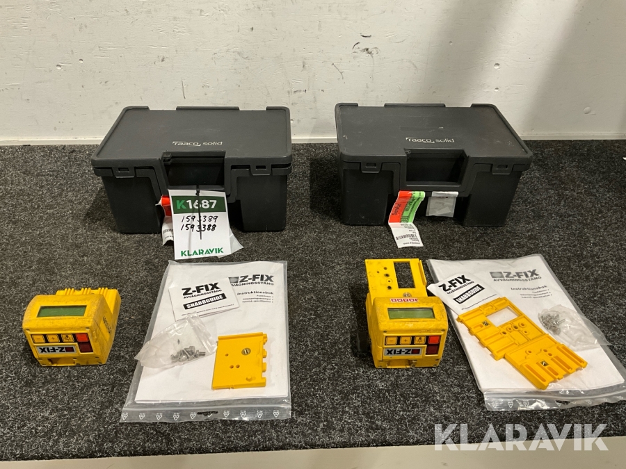 Mottagare för höjdsättning Nivator Z-FIX