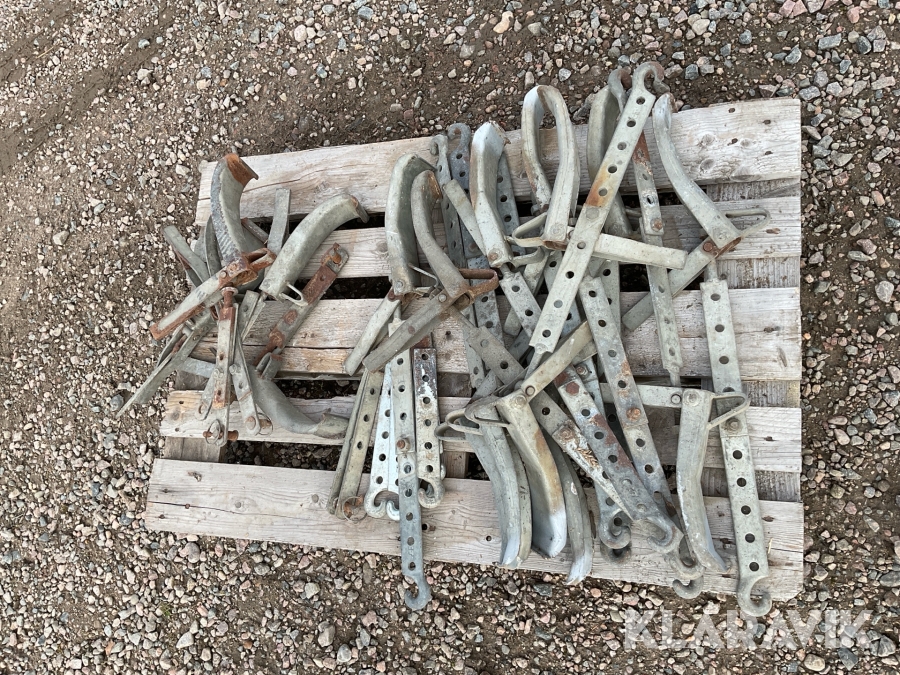 Spännare dubbelmontage 16st