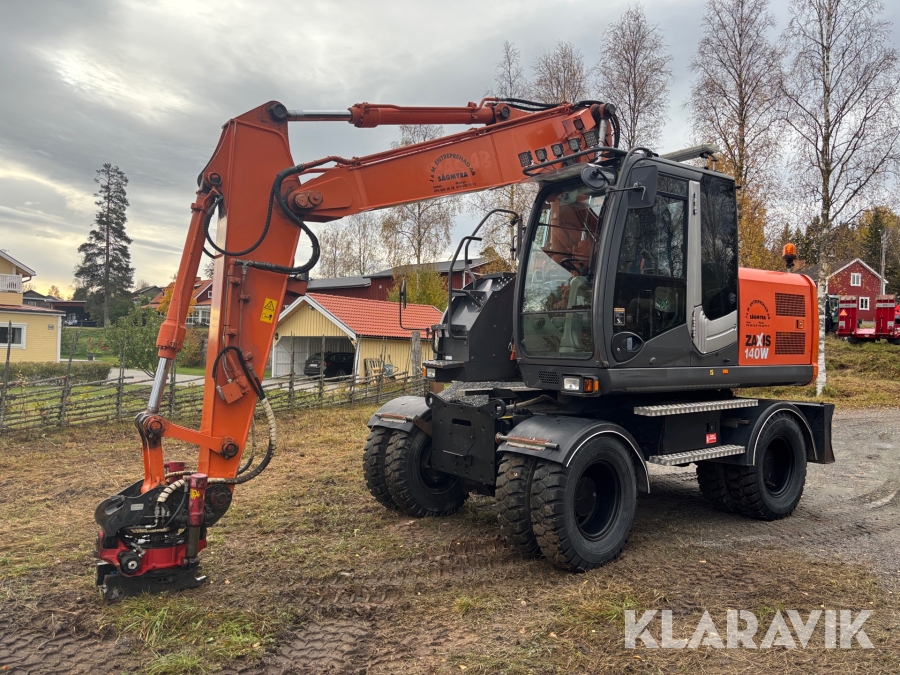 Hjulgrävare Hitachi ZX 140W-3