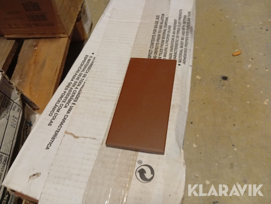 Klinker TopCer 7,5x15 cm 300st