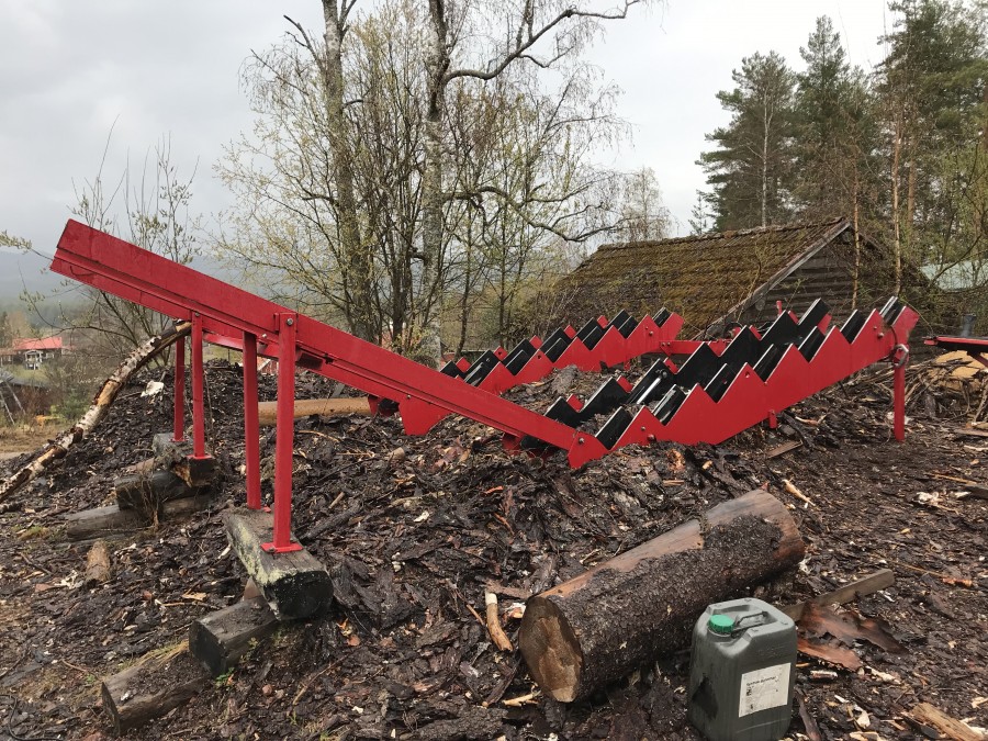 Matarbord för vedhantering 10 m3
