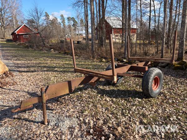 1-axlad timmervagn