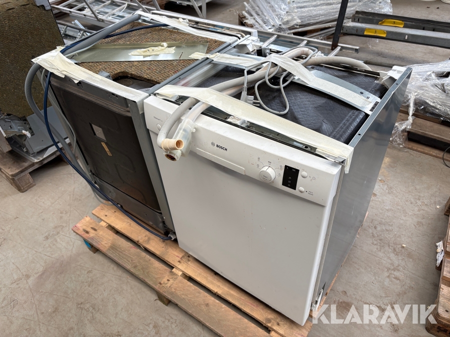 Diskmaskiner Bosch SMU50E12SK& Electrolux ESF5521LOW