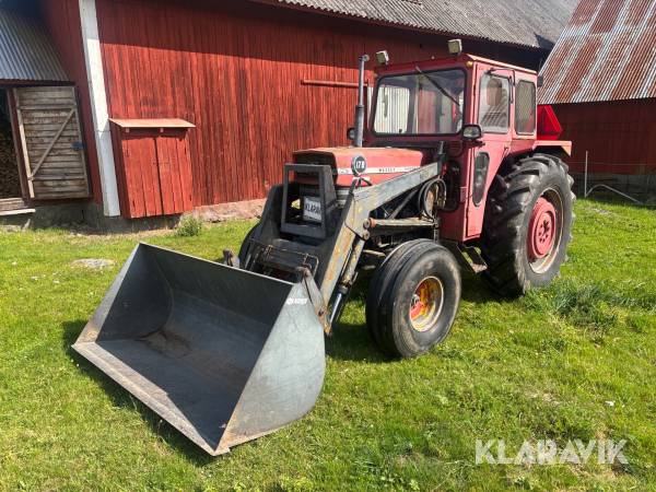 Traktor Massey Ferguson 178 med frontlastare