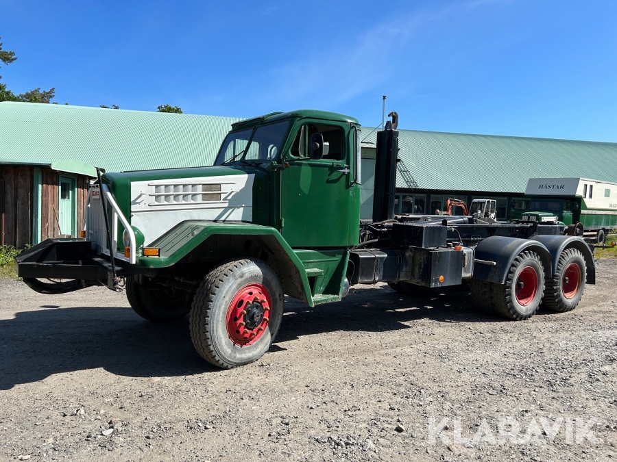 Veteranlastväxlare Scania Vabis LA82 B Myrslok 6x6
