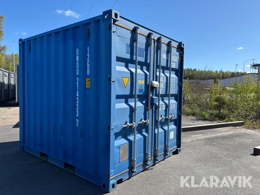 Förrådsscontainer oisolerad 10-fot