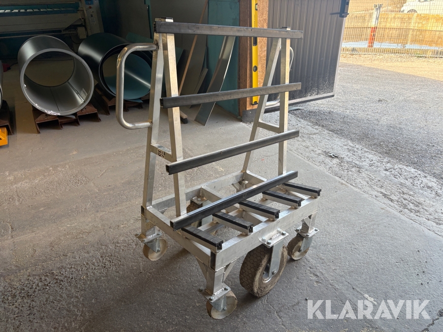 Glasvagn/ minivagn Aluminium Glasmek