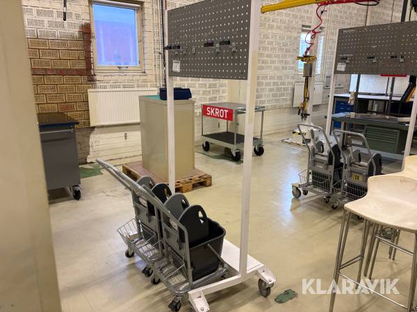 Verktygstavla på hjul