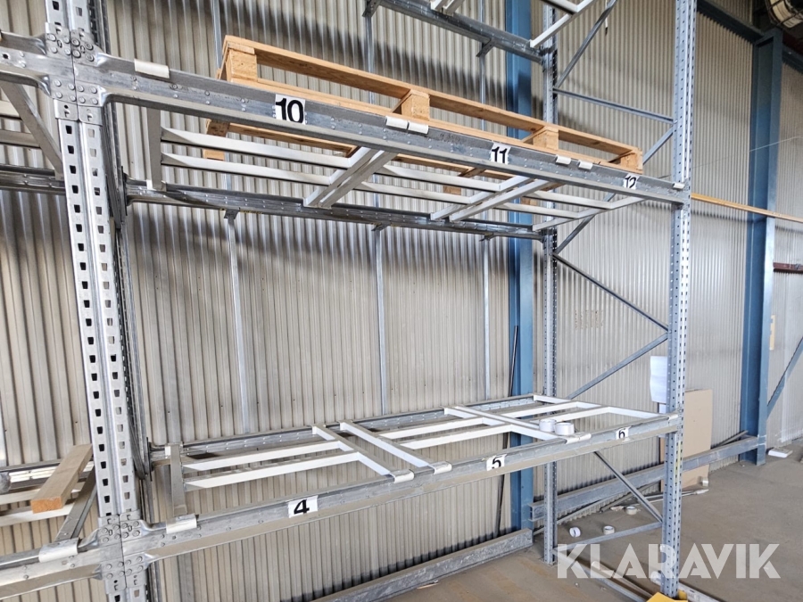 Pallställage 2 st sektioner