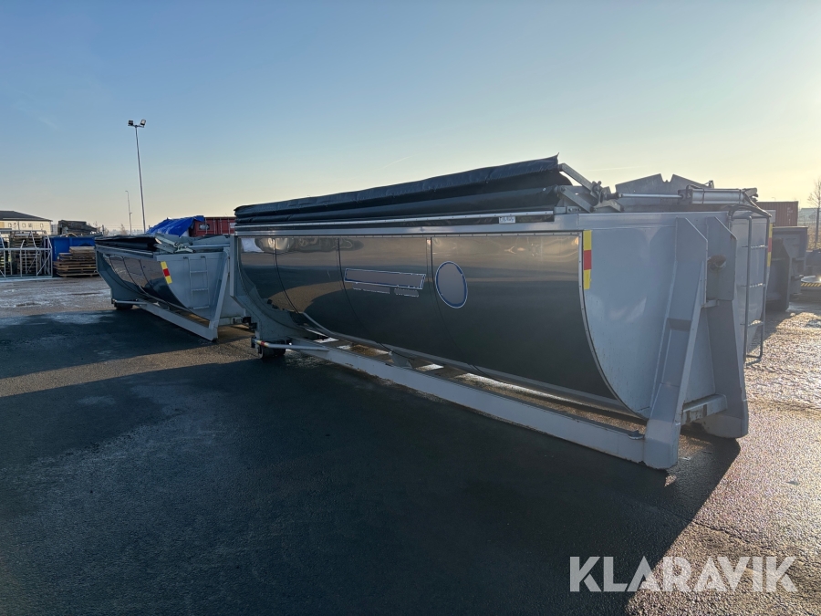 Asfaltsflak CMT ASF 13 -14m3 / ASF 16 - 17m3 - Staplingsbara