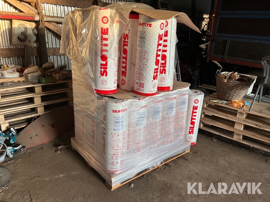 Rundbalsplast ca 38 st Silotte White 25 um