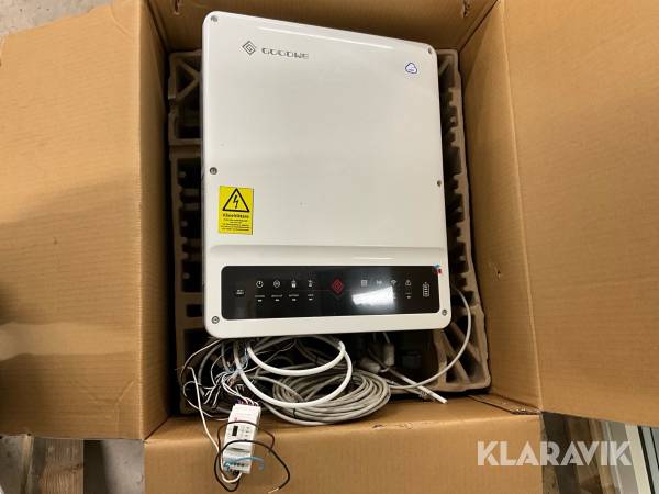 Växelriktare Goodwe GW10K-ET hybrid, med smartmätare