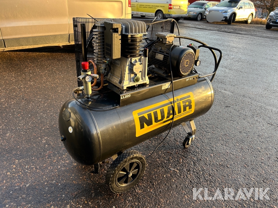 Kompressor Nuair N59/200 CT5,5 400/50 200L