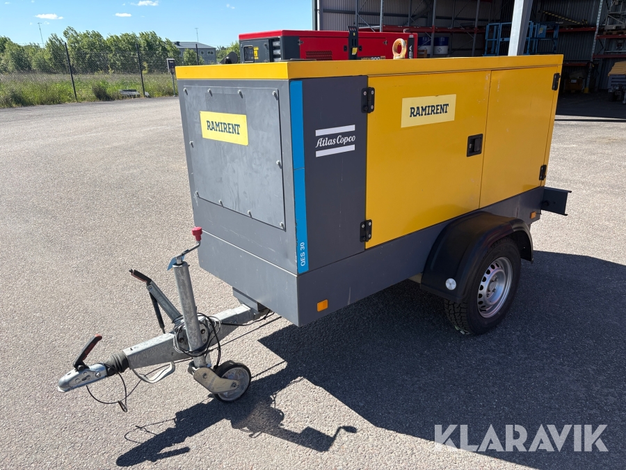 Elverk Atlas Copco QES30