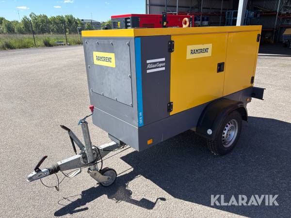 Elverk Atlas Copco QES30