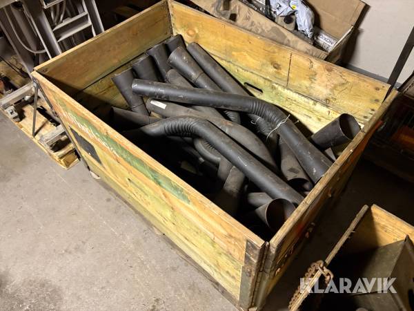 Avgasrör/utblåsningsrör 1st pall