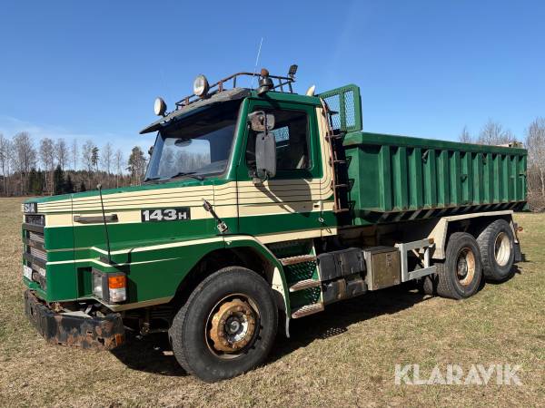 Tippbil Scania T143HL 6x2L