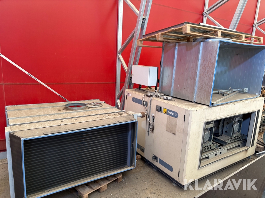 Ventilationsaggregat Swegon Gold60DSD