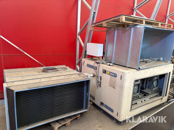 Ventilationsaggregat Swegon Gold60DSD