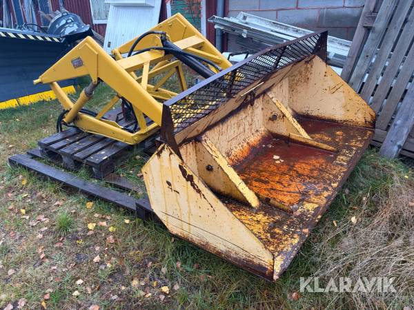 Frontlastare Sponda S1000 med skopa