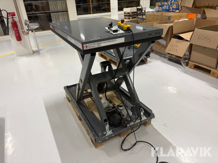 Lyftbord Marco M1 005090-D1 500kg
