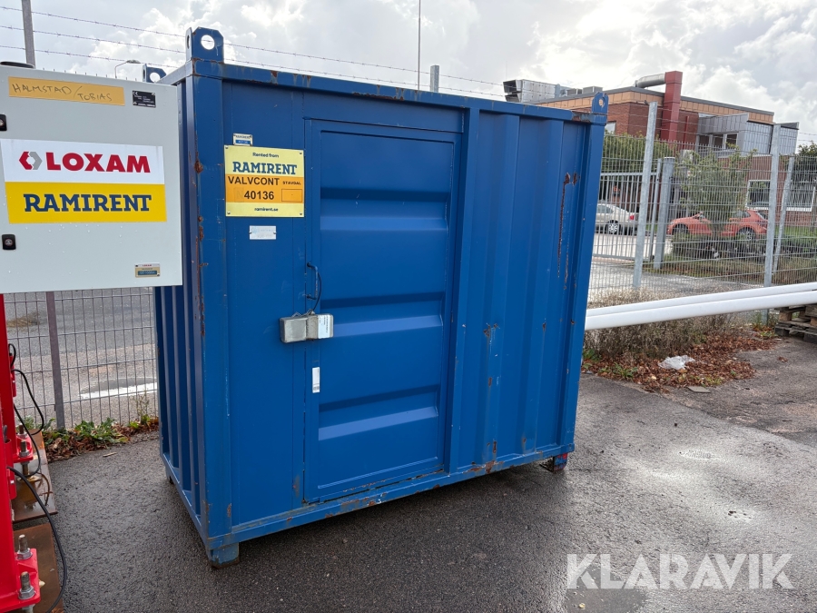 Valvcontainer Container Poolen 4 fot
