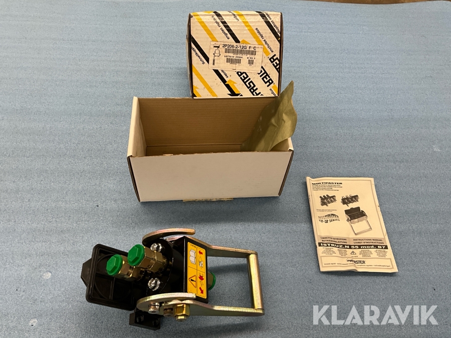 Multikoppling Faster 2P206-2-12G komplett