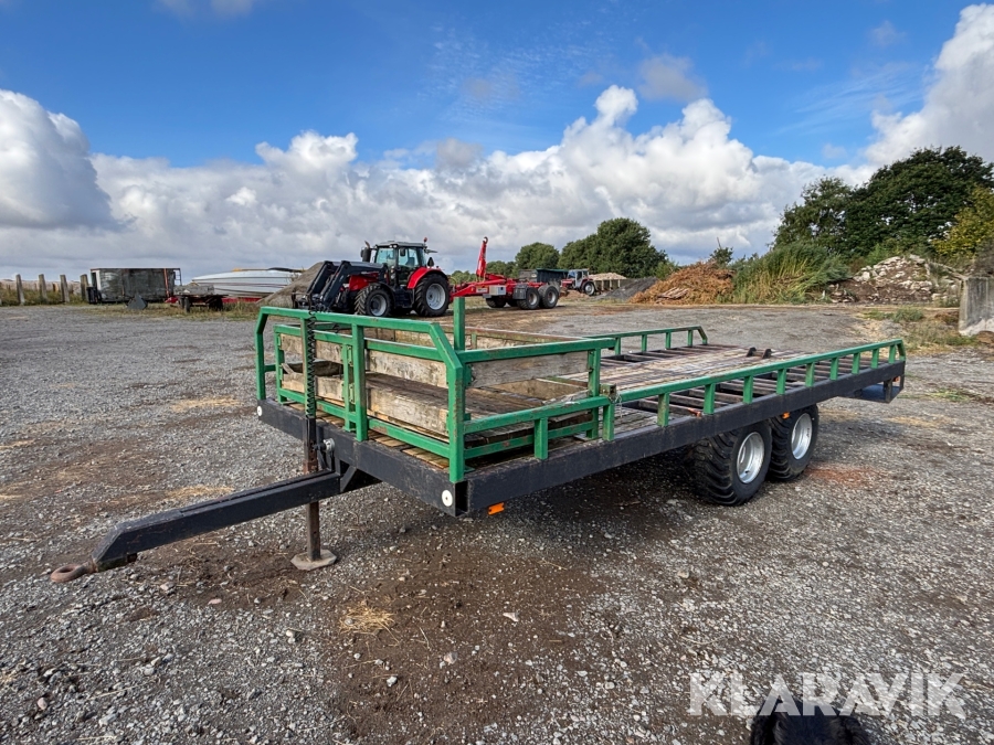 Maskintrailer / balvagn