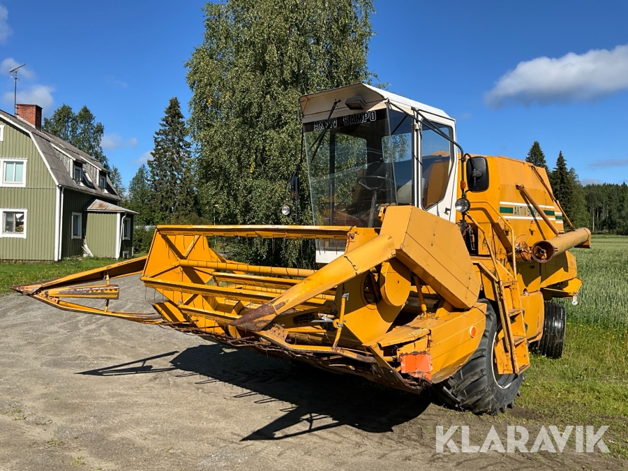 Skördetröska Aktiv Sampo 580