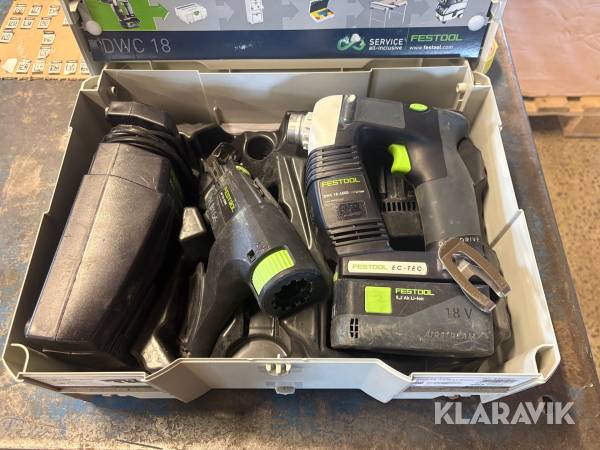Skruvautomat Festool DWC 18-4500 Li - Basic