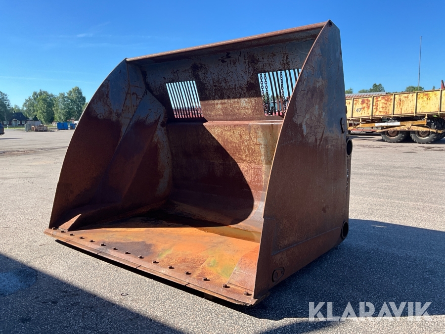Skopa Ufo högtippande, ca 12 m³, Stor-stora BM