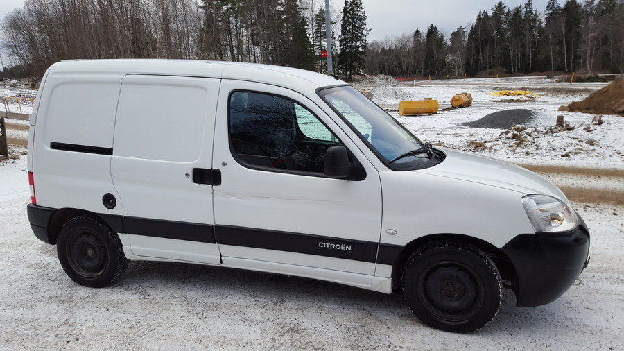 Skåpbil med inredning