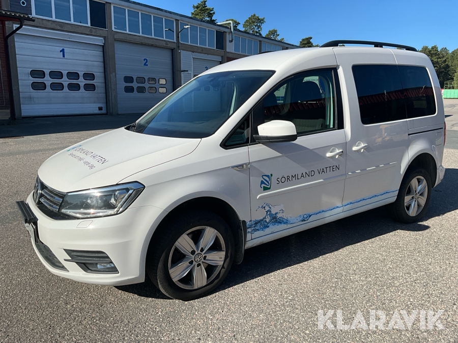 Transportbil 5-sitsig Volkswagen Caddy Combi 