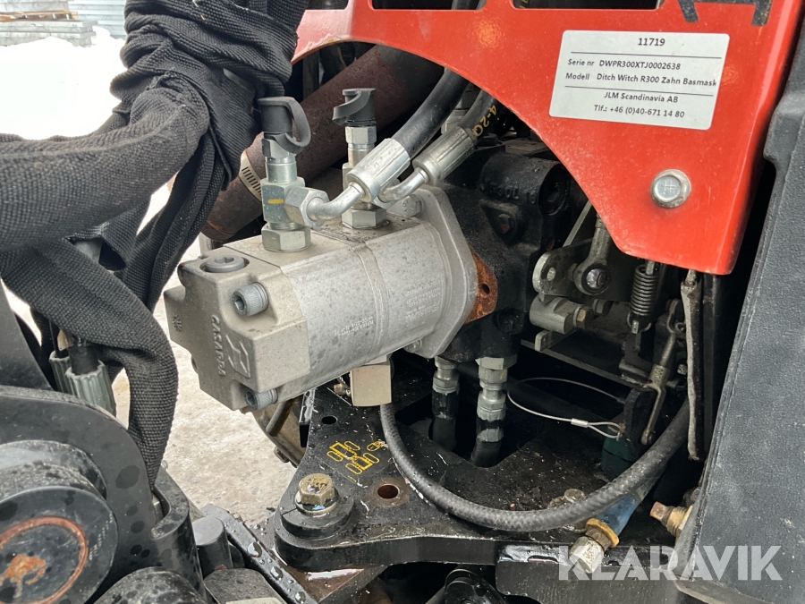 Redskapsbärare Ditch Witch R300, Boden, Klaravik auktioner
