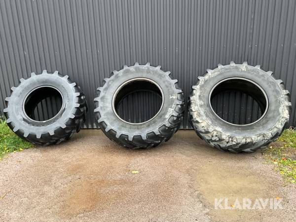 Traktordäck Firestone och Michelin 480/70R24 540/65R30 3st