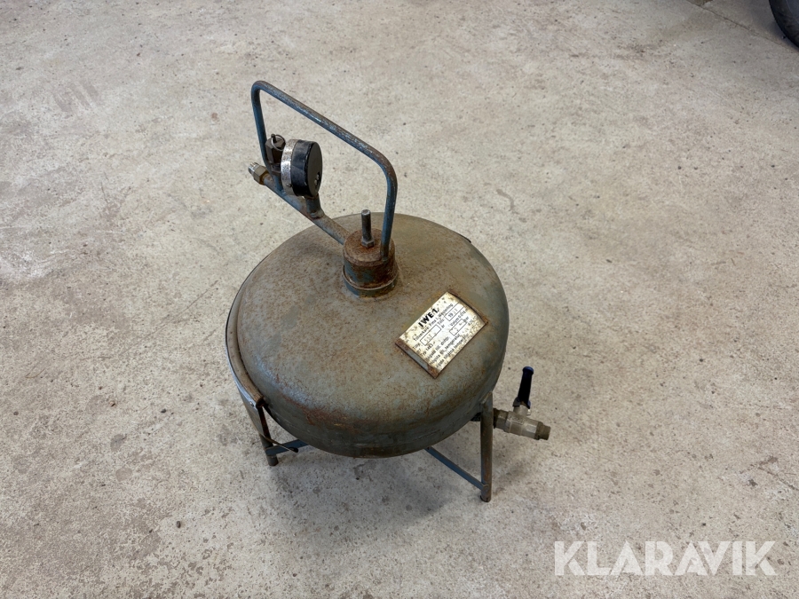 Ångtiningpanna IWE 1 ång-janne gasol