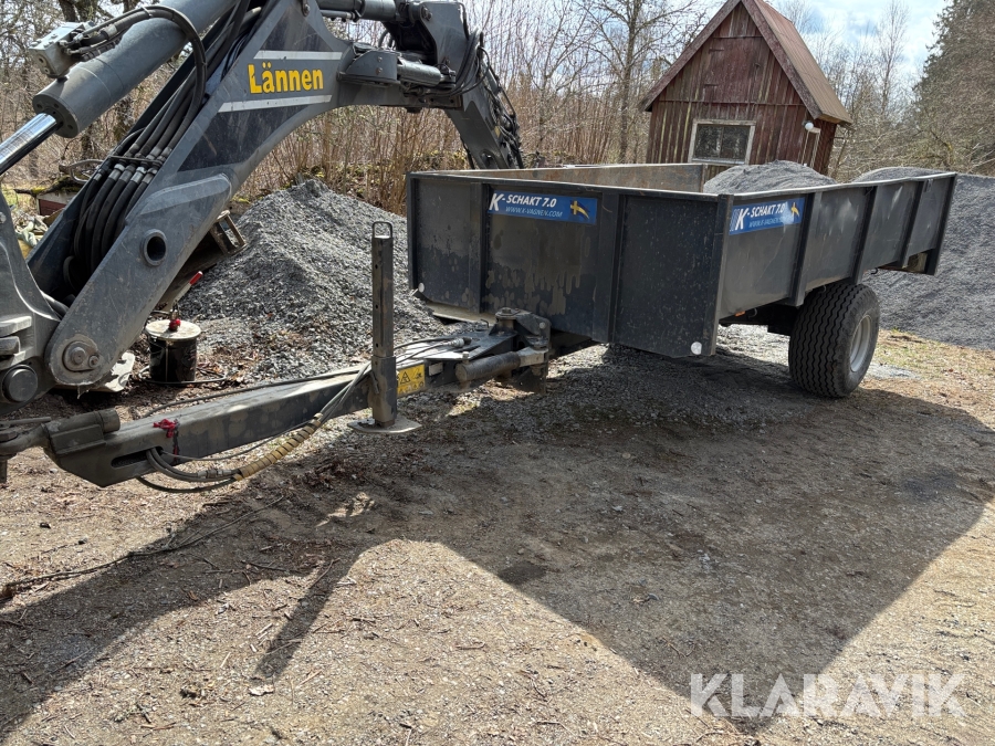 Schaktvagn K-Vagnen K-Schakt 7.0 - Ramstyrd