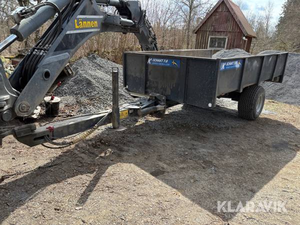 Schaktvagn K-Vagnen K-Schakt 7.0 - Ramstyrd