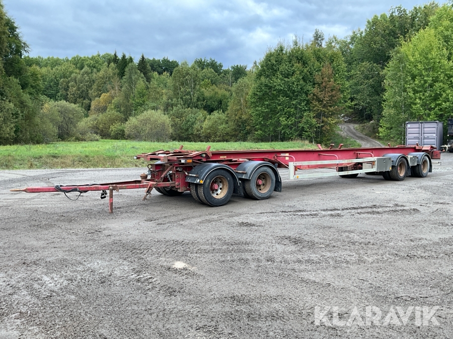 Lastväxlarsläp NTM PTPT-4 med glider