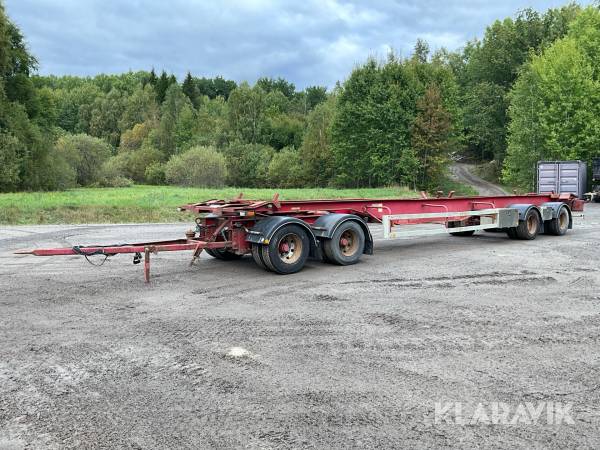 Lastväxlarsläp NTM PTPT-4 med glider