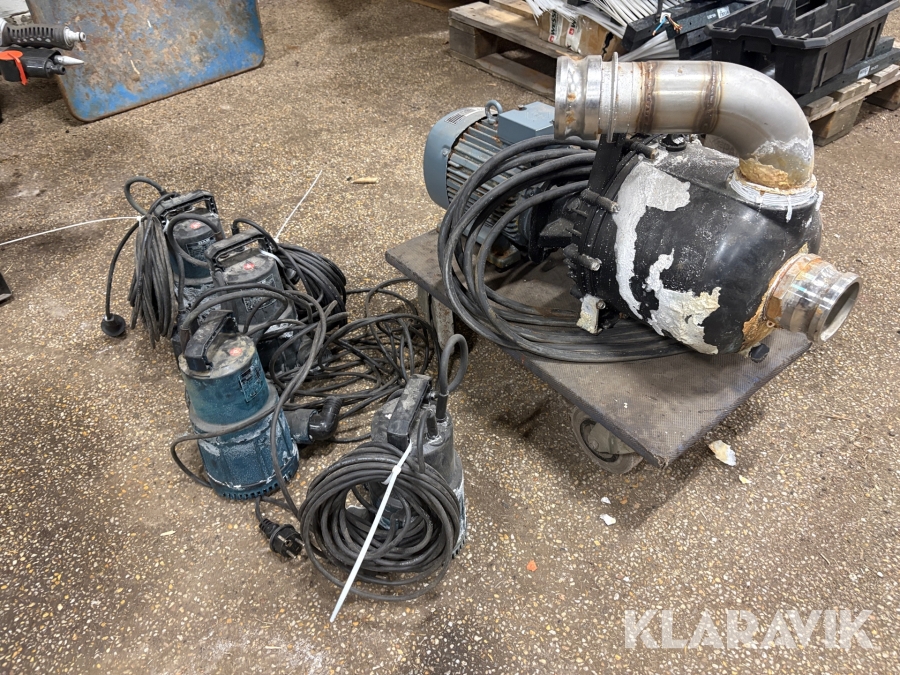 Dränkpumpar / pumpar