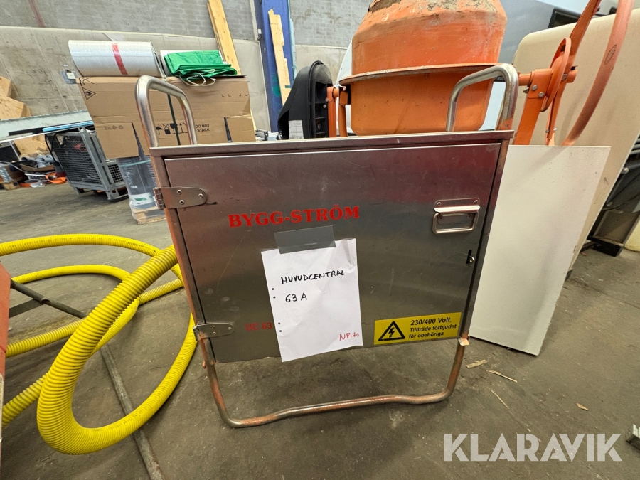 Huvudcentral Bygg-Ström UC 63