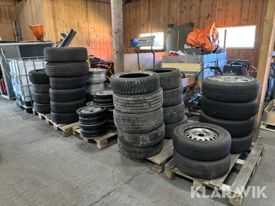 Blandat med däck ca 34st