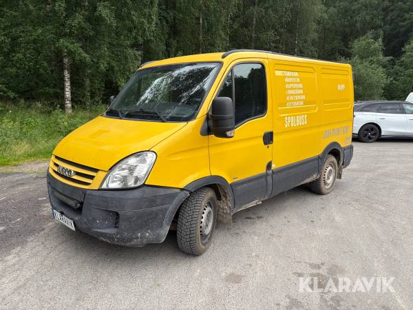 Skåpbil med spolutrustning Iveco Daily IV