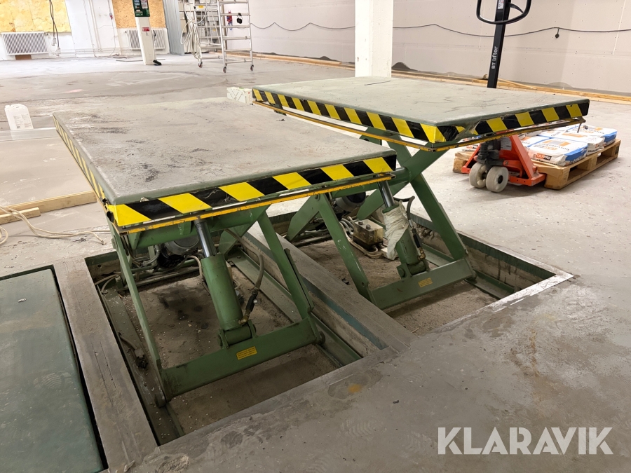 Hydrauliskt Saxliftsbord 2st Marco 010090-D1